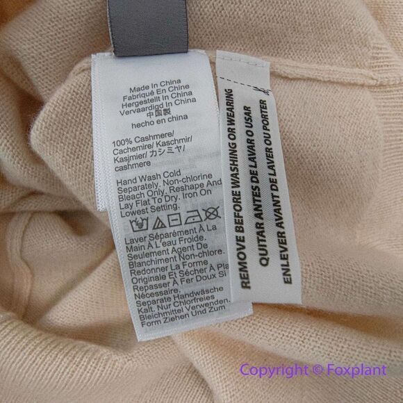 NEW J. Crew Cashmere V-neck sweater-vest in butter cream, XS - Picture 16 of 16